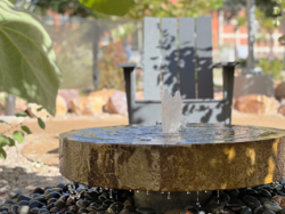Healing Garden fountain image