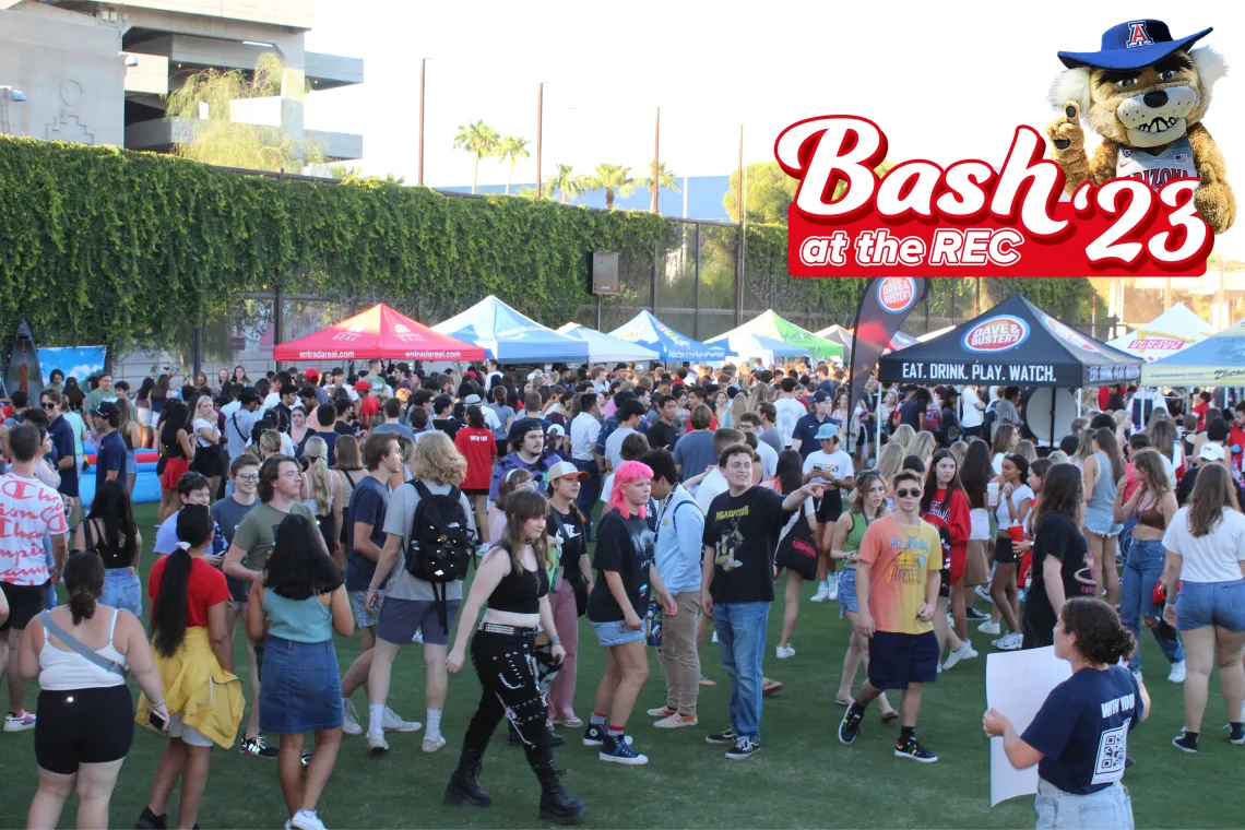 Bash at the Rec 2023, will be held on Sunday August 20 from 6-9pm