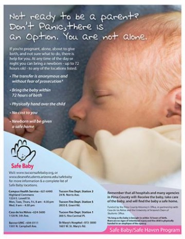 safe baby poster